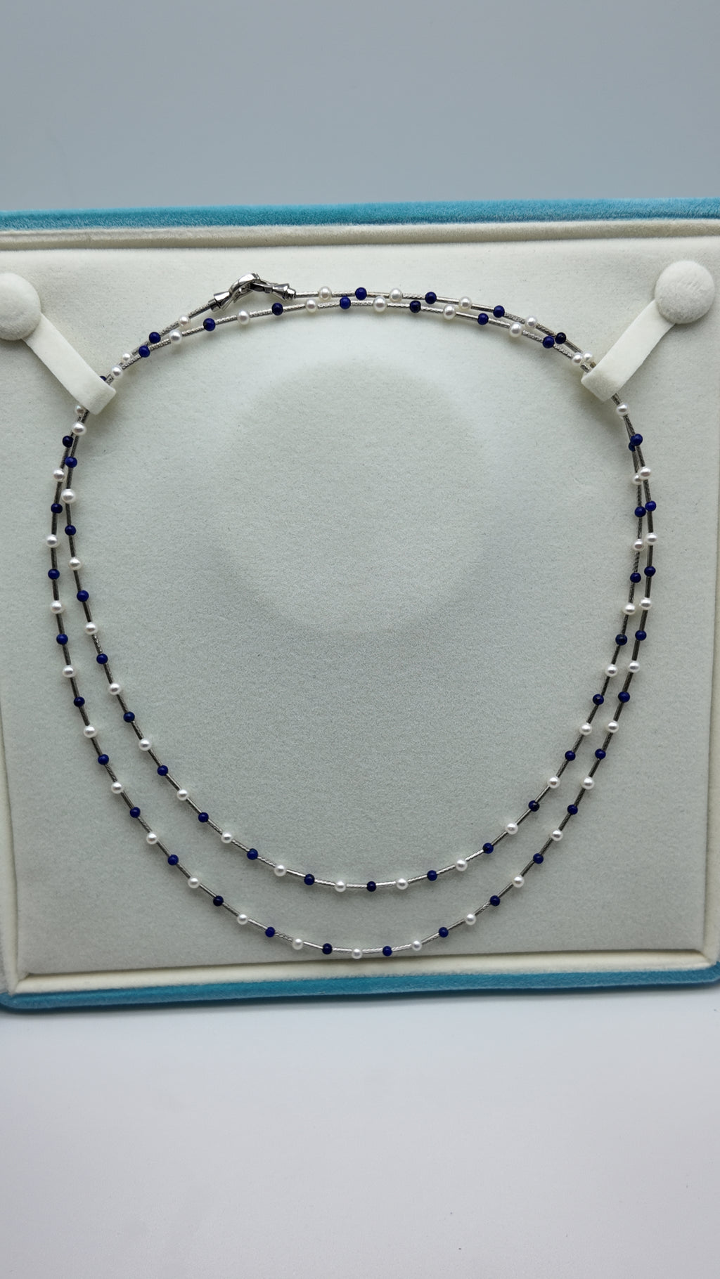 Designkette mit Süßwasserperlen