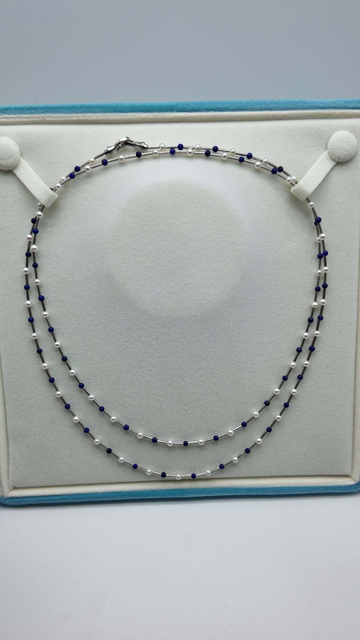 Designkette mit Süßwasserperlen