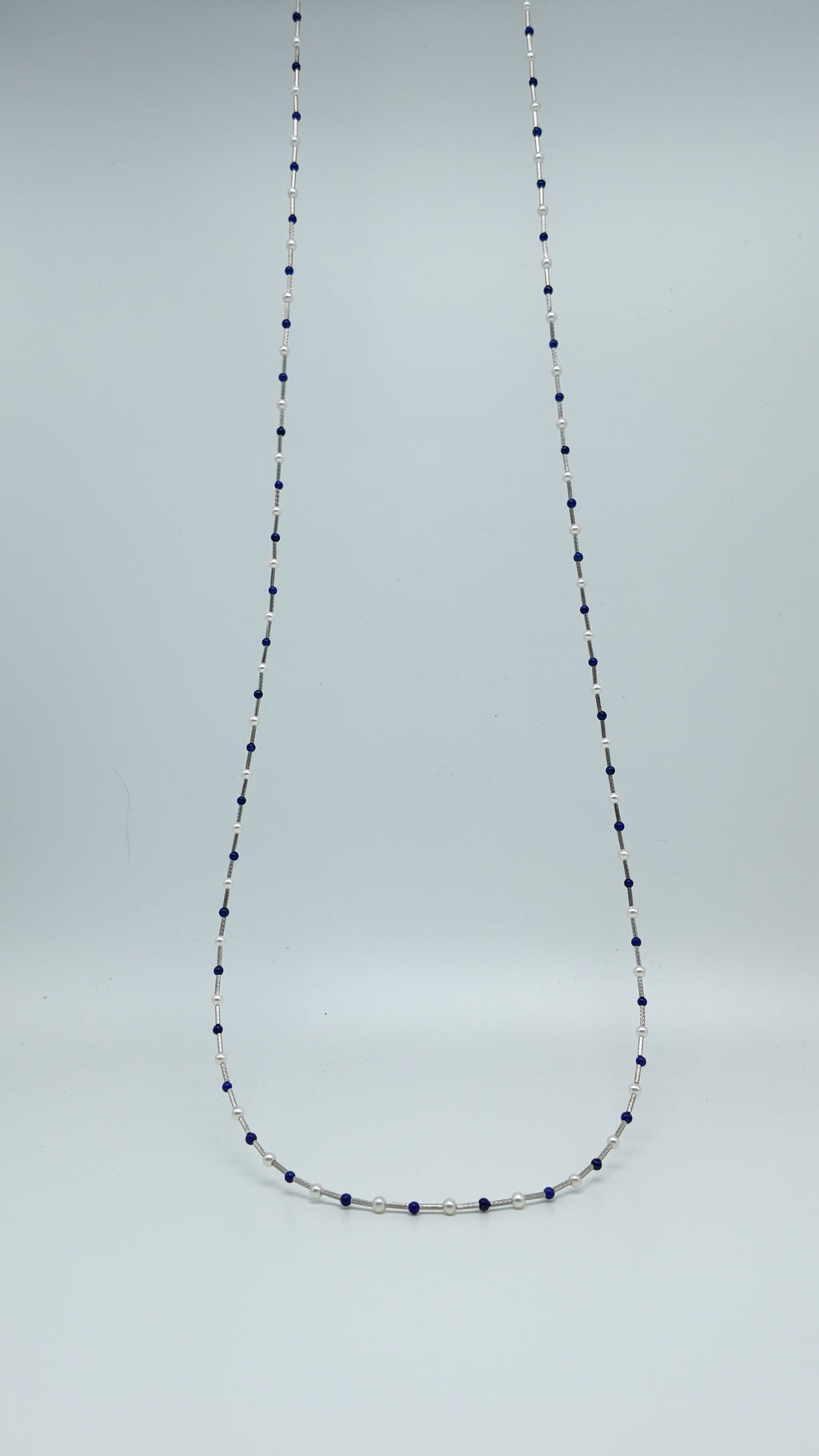 Designkette mit Süßwasserperlen