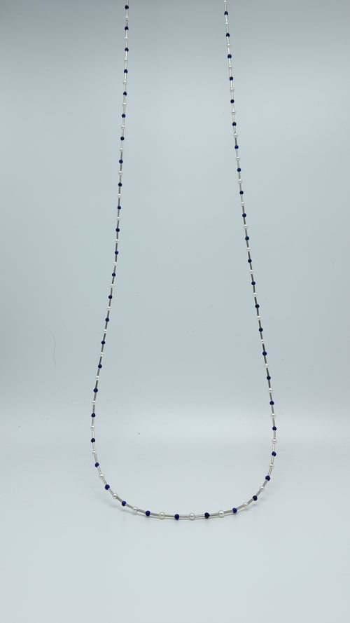 Designkette mit Süßwasserperlen