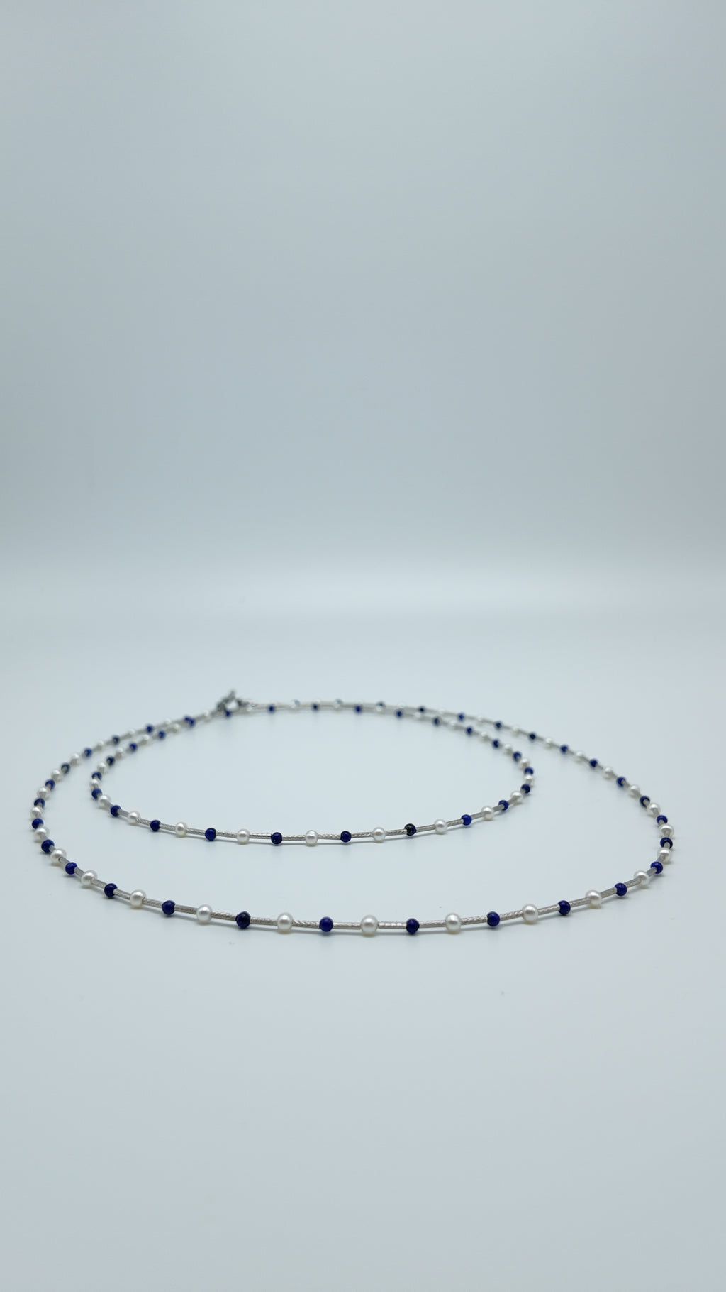Designkette mit Süßwasserperlen